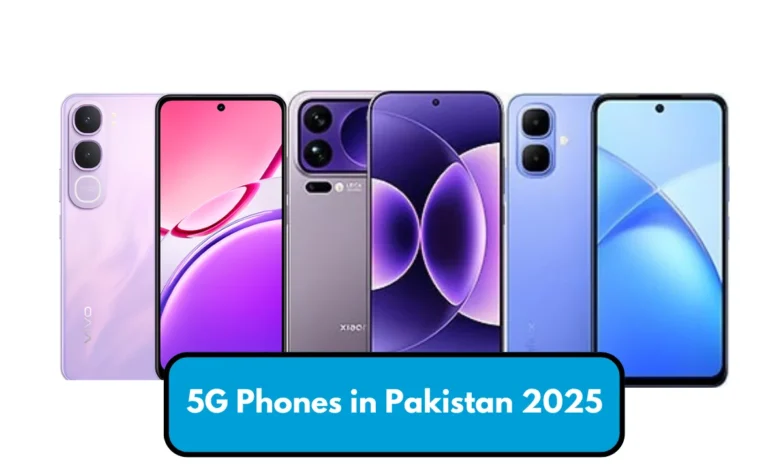 5G Phones in Pakistan 2025