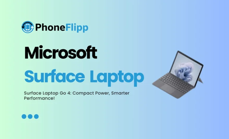 Smart Gadget Spotlight: Microsoft Surface Laptop Go 4 Review