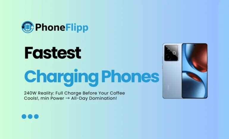 Fastest Charging Phones of 2026 (120W, 150W & Beyond)