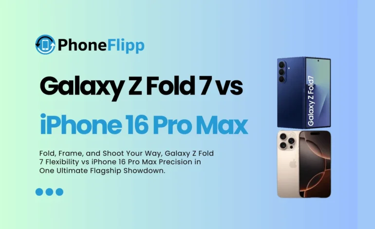 Samsung Galaxy Z Fold 7 vs iPhone 16 Pro Max